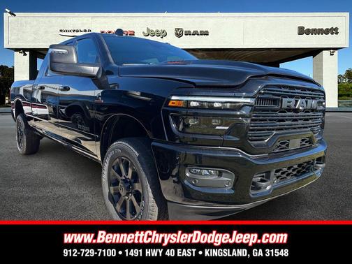 Diamond Black Crystal Pearlcoat 2026 RAM 2500 Laramie Mega Cab 4x4 6'4' Box