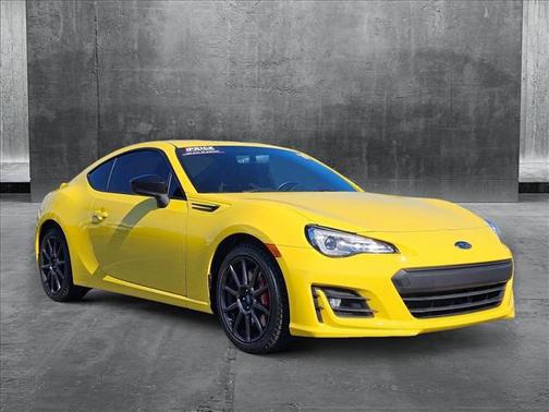 2017 Subaru BRZ Series. Yellow