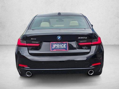 Jet Black 2023 BMW 330e xDrive
