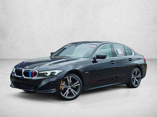 Jet Black 2023 BMW 330e xDrive