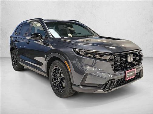 Meteorite Gray Metallic 2026 Honda CR-V Hybrid Sport-L AWD