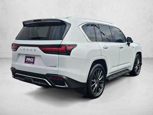Ultra White 2023 Lexus LX 600 F SPORT