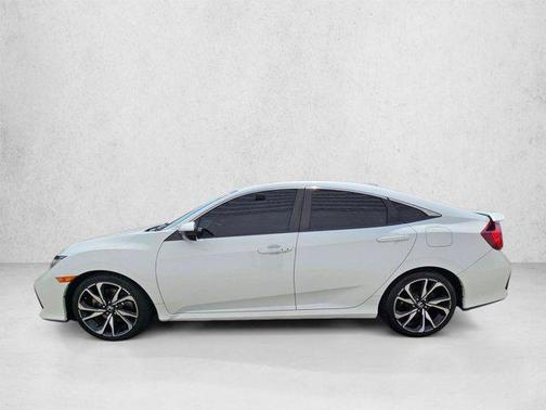 White Orchid Pearl 2017 Honda Civic Si