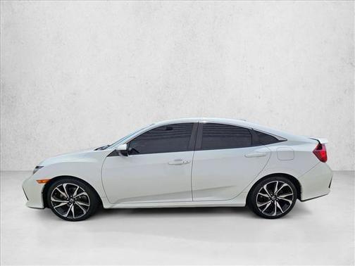 White Orchid Pearl 2017 Honda Civic Si