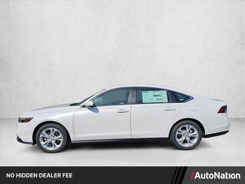 Platinum White Pearl 2026 Honda Accord LX 1.5T