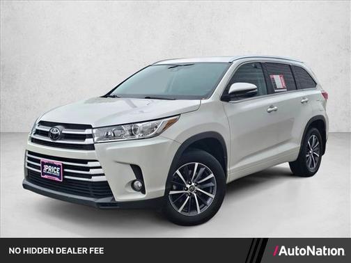 Blizzard Pearl 2018 Toyota Highlander XLE