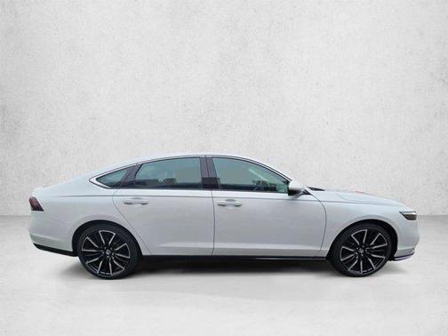 Platinum White Pearl 2026 Honda Accord Hybrid Touring