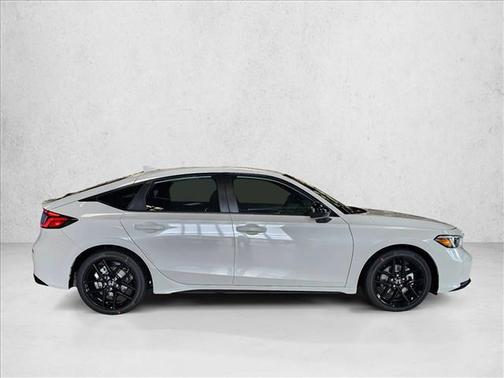 Platinum White Pearl 2026 Honda Civic Hybrid Sport