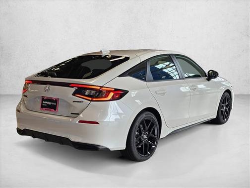 Platinum White Pearl 2026 Honda Civic Hybrid Sport