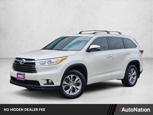 Blizzard Pearl 2014 Toyota Highlander XLE