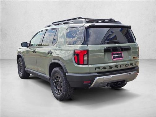Ash Green Metallic 2026 Honda Passport AWD TrailSport Elite Blackout