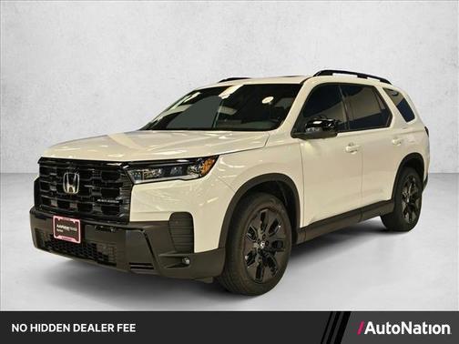 Platinum White Pearl 2026 Honda Pilot Black Edition