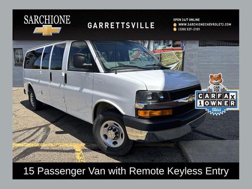 Summit White 2024 Chevrolet Express 3500 RWD 3500 Extended Wheelbase LT