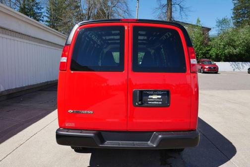 Red Hot 2026 Chevrolet Express 2500 Work Van