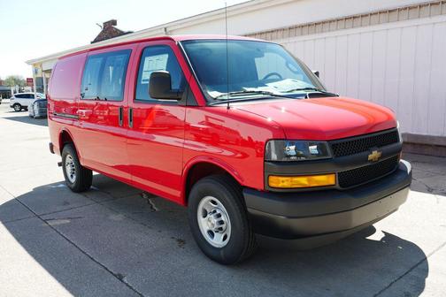 Red Hot 2026 Chevrolet Express 2500 Work Van