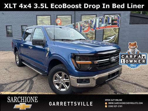 Blue Metallic 2025 Ford F-150 XLT