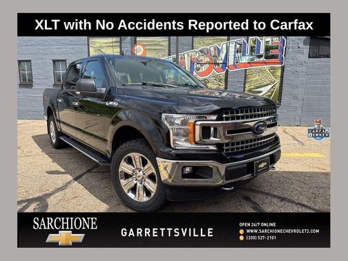 Agate Black Metallic 2019 Ford F-150 XLT