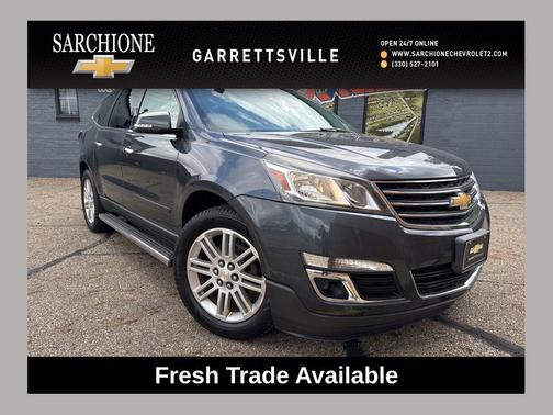 Cyber Gray Metallic 2014 Chevrolet Traverse 1LT