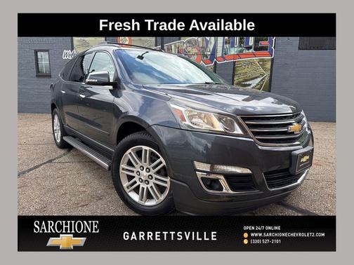 Cyber Gray Metallic 2014 Chevrolet Traverse 1LT