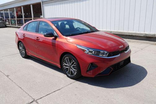 Fire Orange 2022 Kia Forte GT-Line