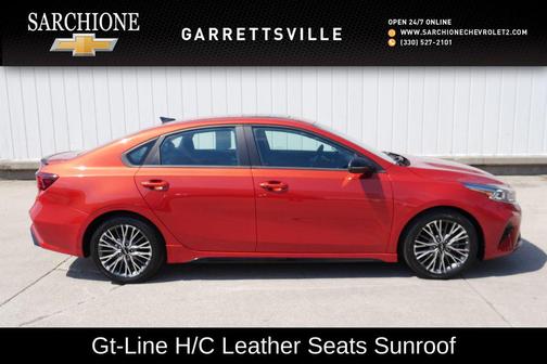 Fire Orange 2022 Kia Forte GT-Line