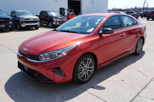 Fire Orange 2022 Kia Forte GT-Line