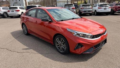 Fire Orange 2022 Kia Forte GT-Line