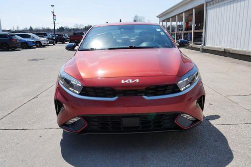 Fire Orange 2022 Kia Forte GT-Line