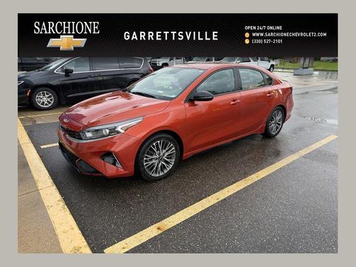 Fire Orange 2023 Kia Forte GT-Line