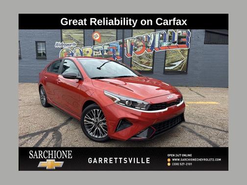 Fire Orange 2023 Kia Forte GT-Line