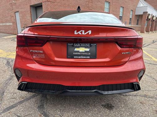 Fire Orange 2023 Kia Forte GT-Line