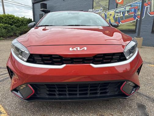 Fire Orange 2023 Kia Forte GT-Line