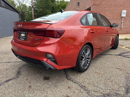 Fire Orange 2023 Kia Forte GT-Line