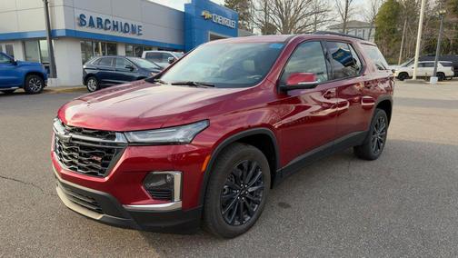 Radiant Red Tintcoat 2023 Chevrolet Traverse RS