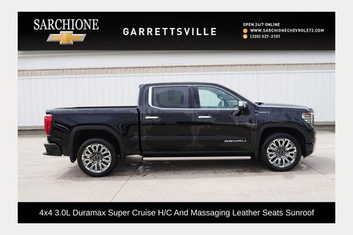 Onyx Black 2024 GMC Sierra 1500 Denali Ultimate