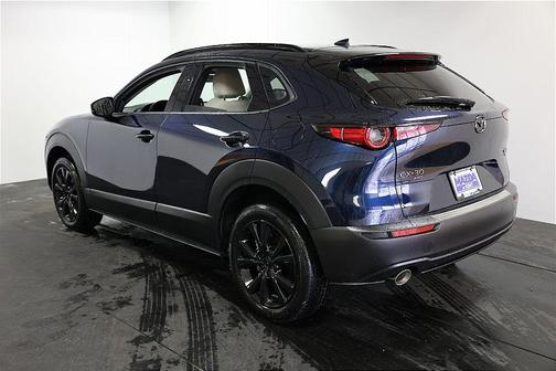 Deep Crystal Blue Mica 2026 Mazda CX-30 2.5 Turbo Premium Plus Package