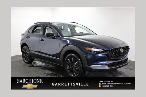 Deep Crystal Blue Mica 2026 Mazda CX-30 2.5 Turbo Premium Plus Package