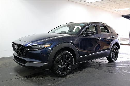 Deep Crystal Blue Mica 2026 Mazda CX-30 2.5 Turbo Premium Plus Package