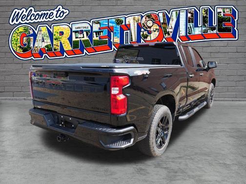 Black 2024 Chevrolet Silverado 1500 Custom