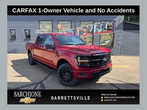 Rapid Red Metallic Tinted Clearcoat 2024 Ford F-150 XLT