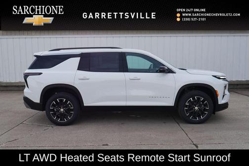 Summit White 2026 Chevrolet Traverse LT