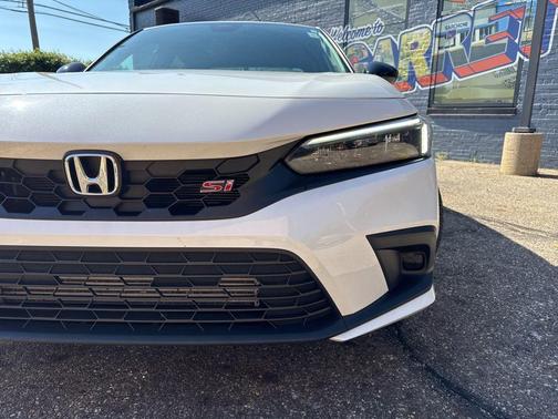 Platinum White Pearl 2023 Honda Civic Si Base