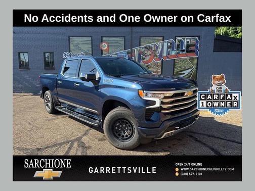 Northsky Blue Metallic 2022 Chevrolet Silverado 1500 High Country
