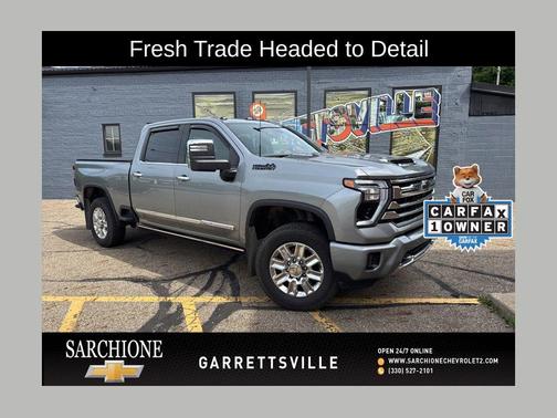 Sterling Gray Metallic 2024 Chevrolet Silverado 2500 High Country