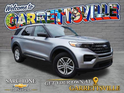 Iconic Silver Metallic 2021 Ford Explorer XLT