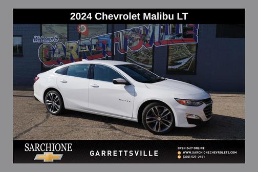 Summit White 2024 Chevrolet Malibu FWD 2LT