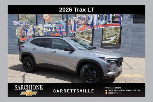 Sterling Gray Metallic 2026 Chevrolet Trax LT