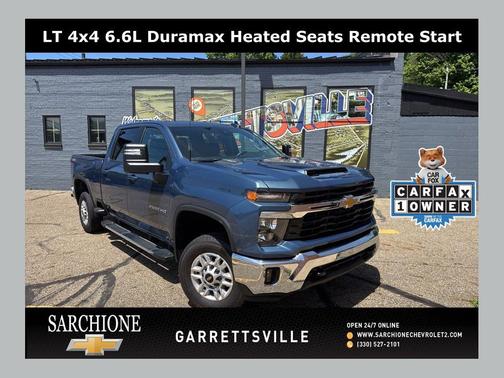 Lakeshore Blue Metallic 2025 Chevrolet Silverado 2500 LT
