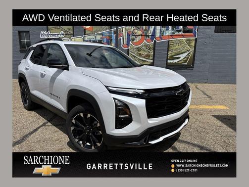 Polar White Tricoat 2026 Chevrolet Equinox AWD RS