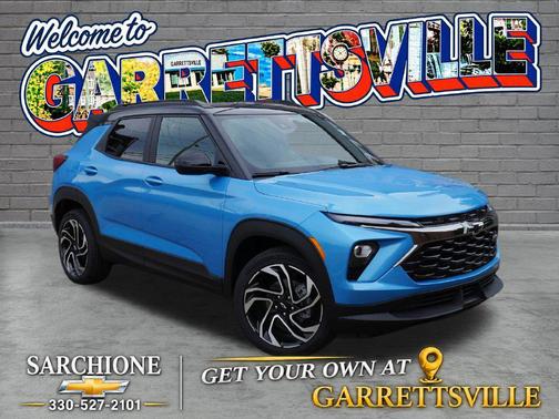 Marina Blue Metallic 2026 Chevrolet Trailblazer RS